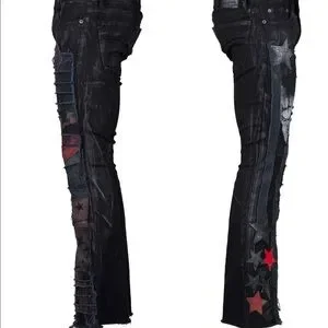 Jeans Wornstar Custom Patchwork Jeans Ready To Size 31x3 Brand